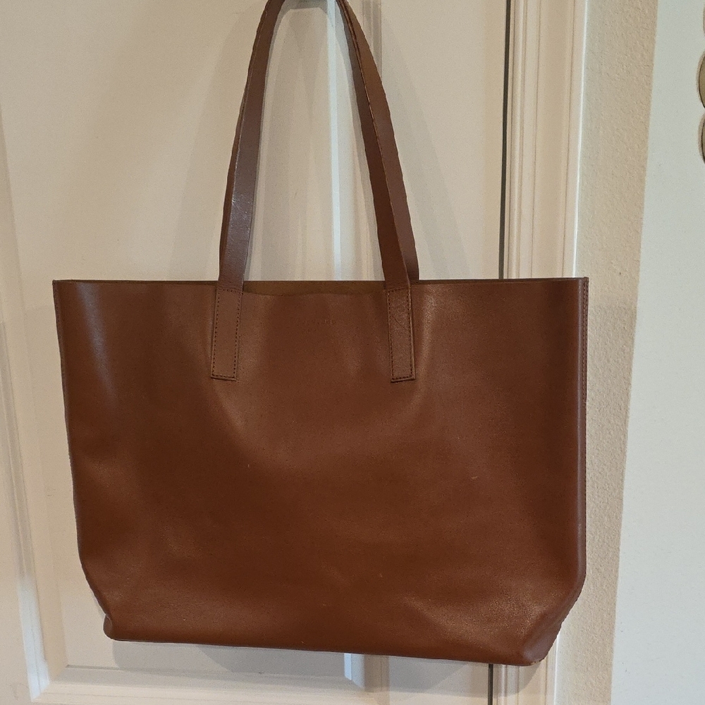 Everlane Brown Leather Tote